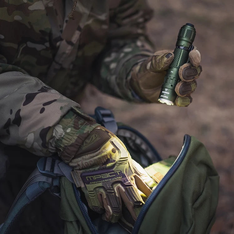 WELTOOL T2 TAC – 1900 LUMENS, 431 METER ODG TACTICAL FLASHLIGHT