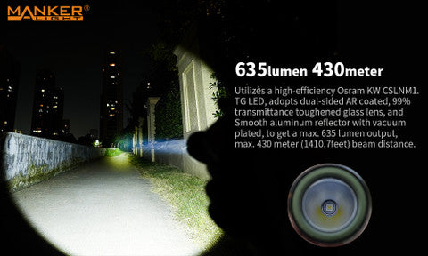 Striker Mini Pocket EDC Flashlight & Tactical Flashlight