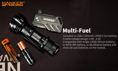Striker Mini Pocket EDC Flashlight & Tactical Flashlight