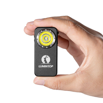 Lumintop F01 1200LM Mini EDC Flashlight Triple Beam USB-C Rechargeable Magnetic Tail Waterproof