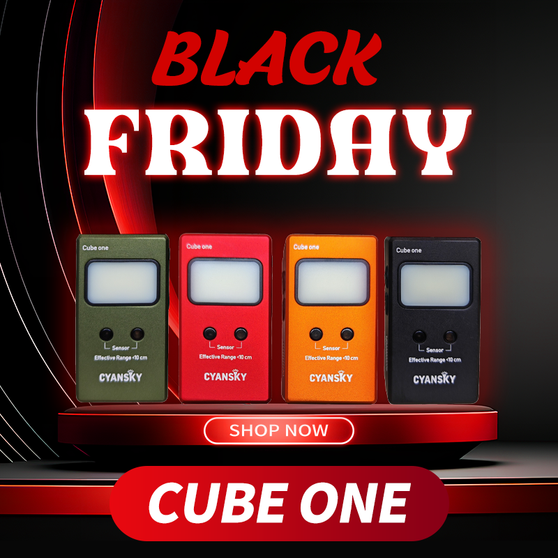 Cyansky CUBE ONE MULTIFUNCTIONAL Clip Light 500 Lumen Mini Flashlight