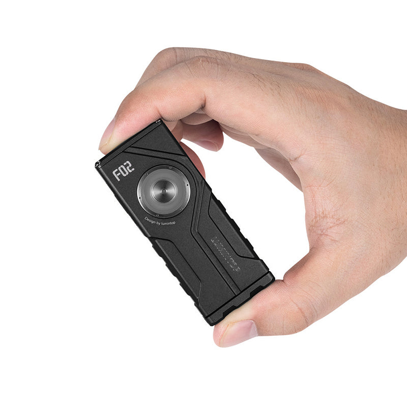 Lumintop F02 1000LM Rechargeable EDC Flashlight with UV RGB and Laser Pointer