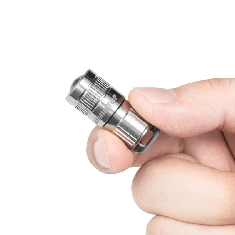 Lumintop Titanium EDC PIMI 2.0 Protable Mini Keychain Flashlight with 10180 Battery USB Rechargeable Waterproof LED ,100 Lumens Torch EDC PIMI