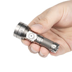 Lumintop GT NANO PRO 3.0 TITANIUM 10280 Rechargeable EDC Keychain Flashlight 1600 Lumens