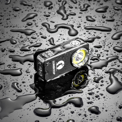 Lumintop F01 1200LM Mini EDC Flashlight Triple Beam USB-C Rechargeable Magnetic Tail Waterproof