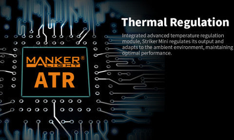 Striker Mini Pocket EDC Flashlight & Tactical Flashlight