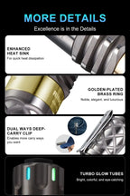 Lumintop Ring King 1000 Lumens 14500 EDC Tactical Flashlight Ant Man LED
