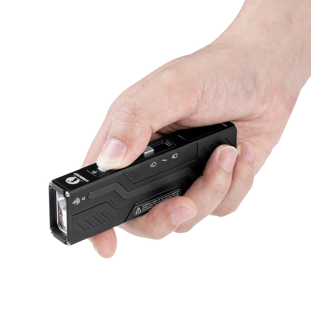 LUMINTOP MoonBox 3.0 Multi-function Strong Magnetic Flat EDC Mini RGB Atmosphere Light Dual Laser Flashlight