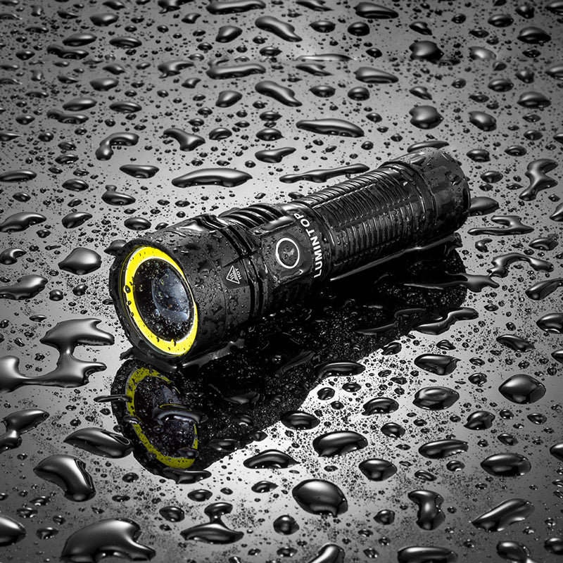 Lumintop W2 2in1 LED COB Flashlight SFT25 700M Long Range LED Spotlight With 1500LM Super Bright COB Flood Red Light USB Type-C Rechargeable 26800 Battery LED Torch for Outdoor Adventure Magnetic Tail LED Search Light