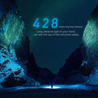 IMALENT BL50 Dual Light Sources EDC Flashlight, UV light, 3600 Lumens Powerful Bright LED torch