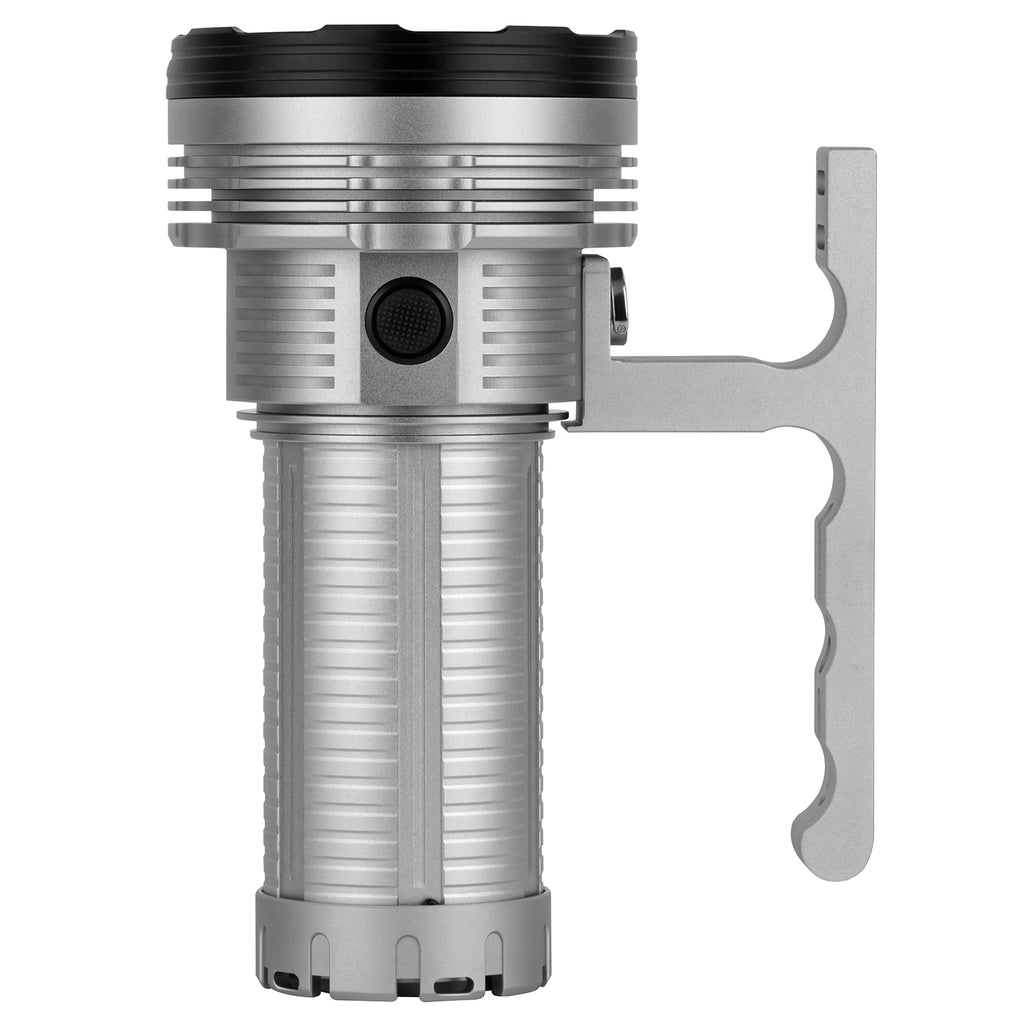 HAIKELITE RA40 40*HK3535 35000LM 300M Long Range Powerful LED Flashlight,46950 rechargeable battery