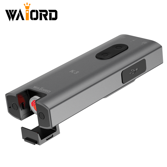 WAIORD K3 IP65 Waterproof LED Multifunctional Blast Super Bright Emergency Outdoor Light Durable Aluminum Alloy Flashlight USB