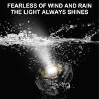 WAIORD W600, 600 Lumen LED Tactical Flashlight Magnetic Rechargeable 1000mAh Built-in Battery IP68 Waterproof