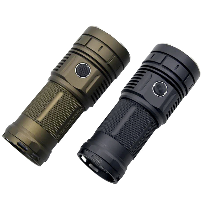 HAIKELITE HK04 XHP50.2 15000LM Ultra Bright Outdoor Adventure Flashlight Waterproof Rechargeable LED Torch for Hunting Camping Searching