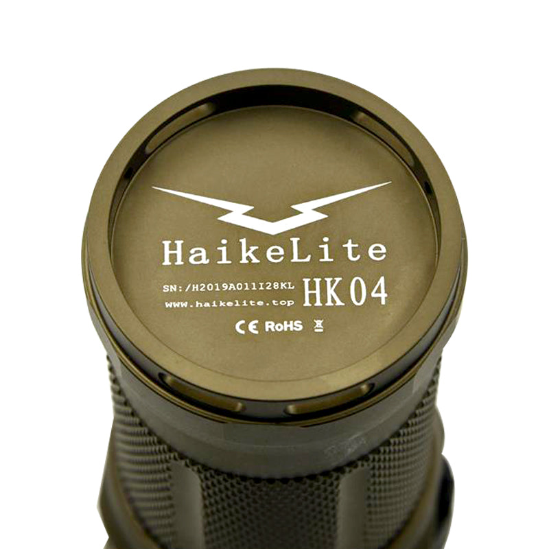 HAIKELITE HK04 XHP50.2 15000LM Ultra Bright Outdoor Adventure Flashlight Waterproof Rechargeable LED Torch for Hunting Camping Searching