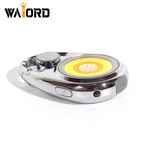 WAIORD K1, IP65 Rechargeable Portable Keychain COB Flashlight 11-in-1 Function Design Magnetic Back Window Fishing Lights