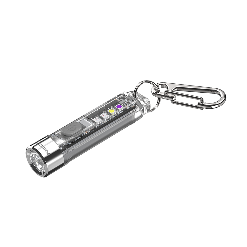 Nicron K11 V3.0 Magnetic RGB&UV Mini EDC Rechargeable Keychain Flashlight，400 Hight Lumen , IPX4 EDC Mini Flashlight