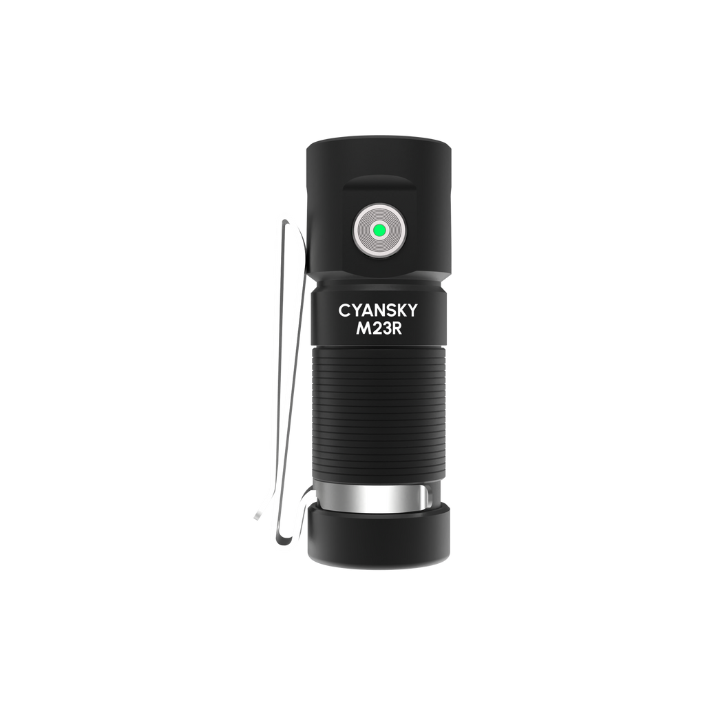 Cyansky M23R HIGH-PERFORMANCE EDC FLASHLIGHT，1200 Lumens