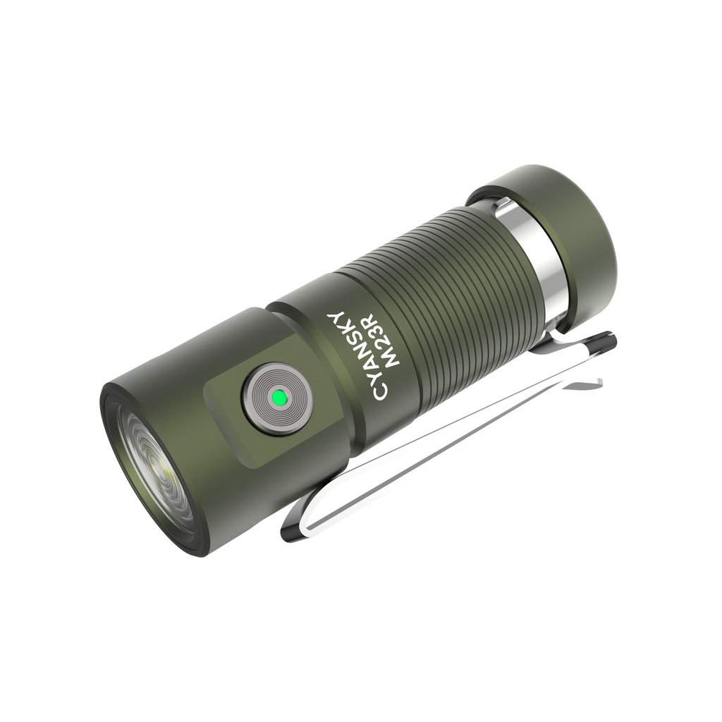 Cyansky M23R HIGH-PERFORMANCE EDC FLASHLIGHT，1200 Lumens