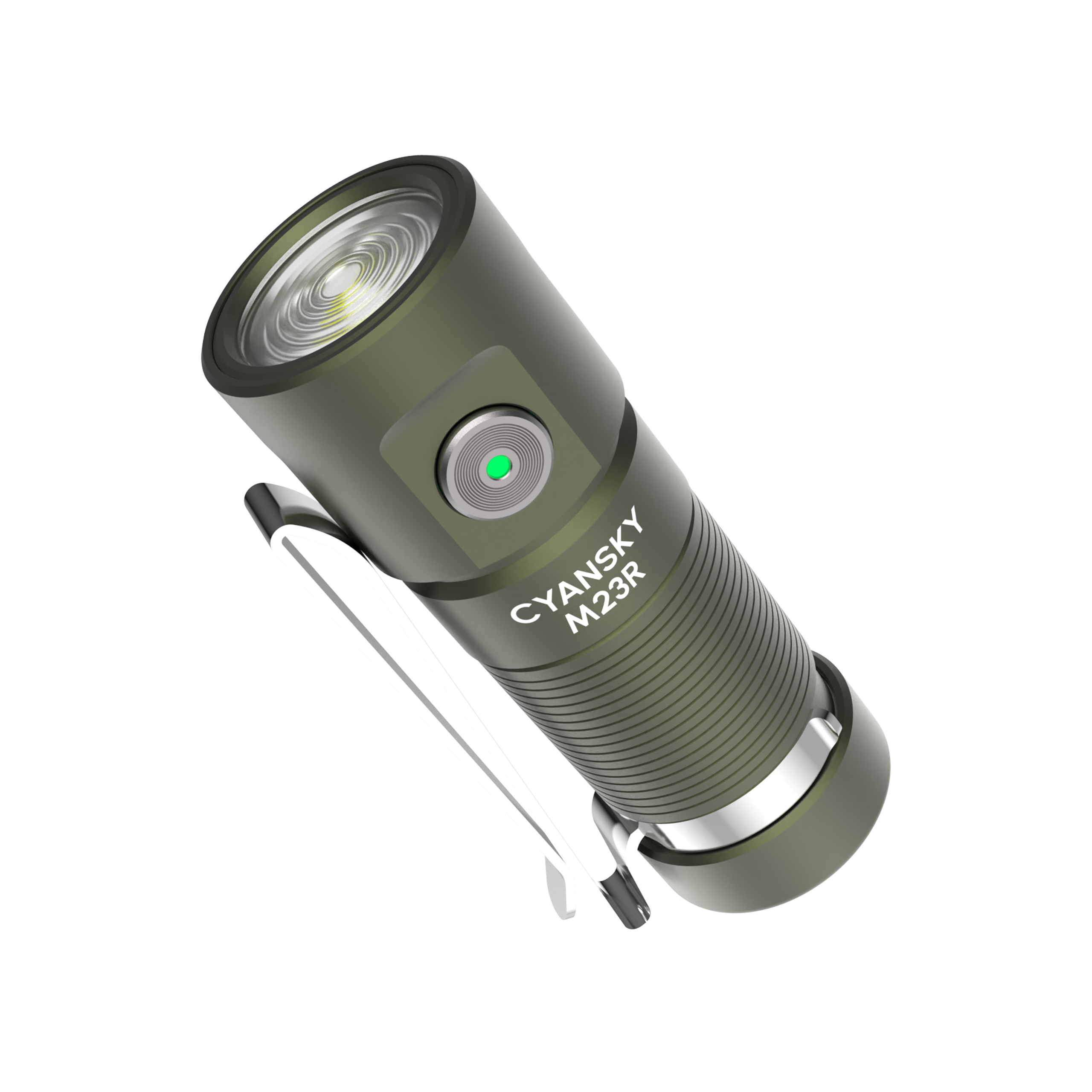 Cyansky M23R HIGH-PERFORMANCE EDC FLASHLIGHT，1200 Lumens