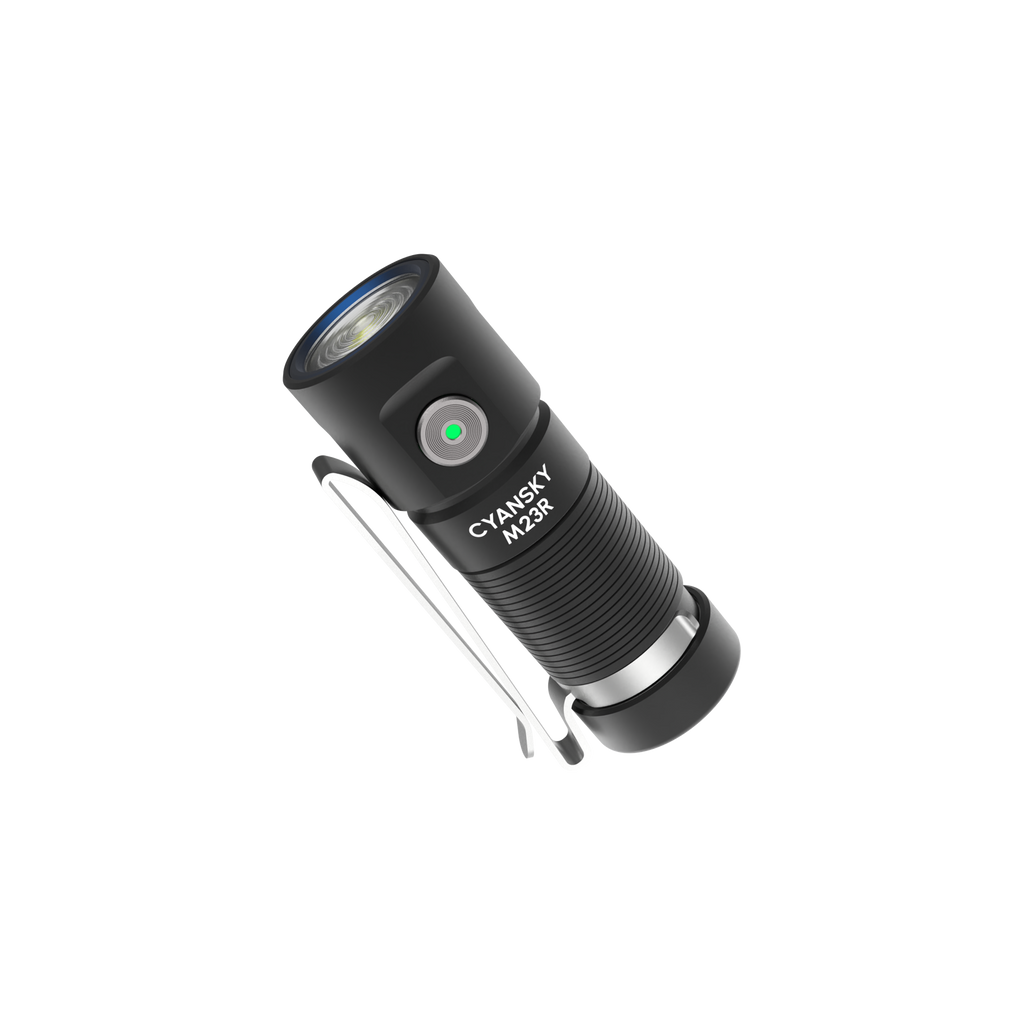 Cyansky M23R HIGH-PERFORMANCE EDC FLASHLIGHT，1200 Lumens