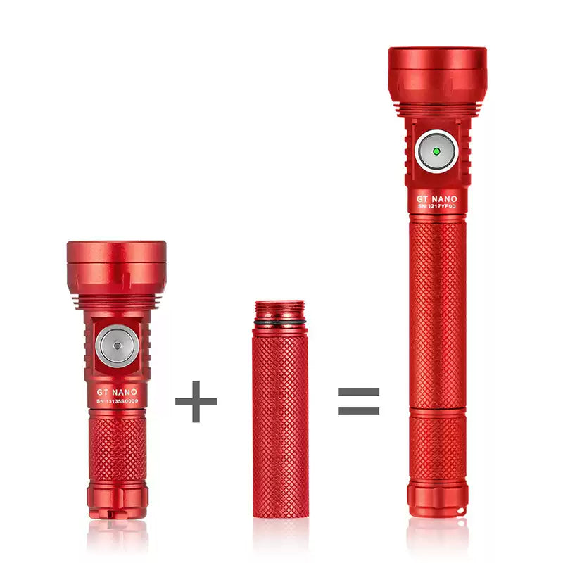 Lumintop GT NANO3.0 ALUMINUM Outdoor Flashlight Camping Lantern Powerful LED Lighting USB C 10280 Battery Rechargeable Lamp 400M Distance