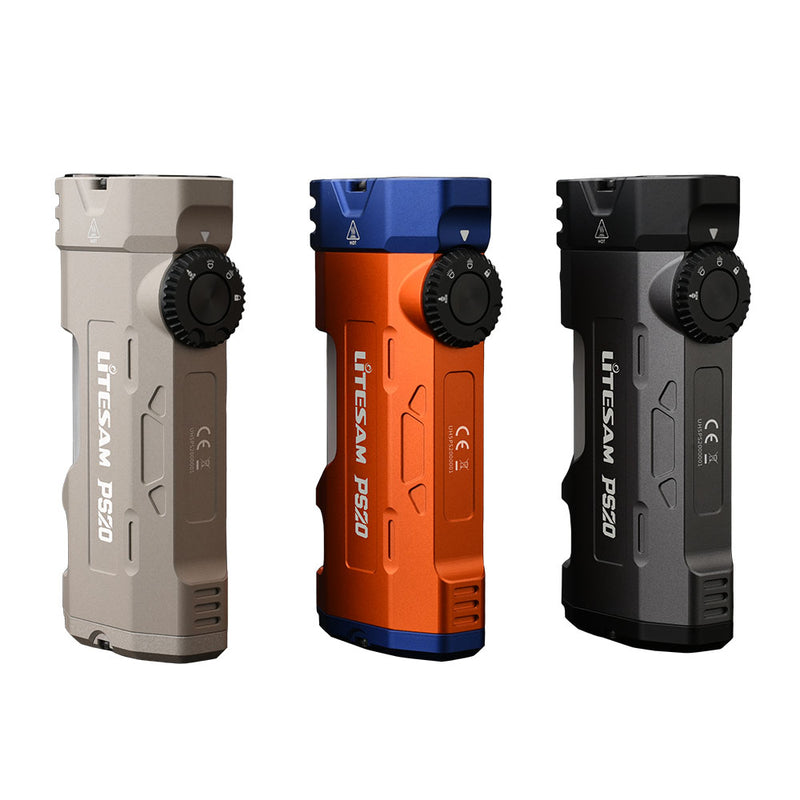 LITESAM PS20 Powerful Searching Light,3500LM,350m,USB TPYE-C Charging