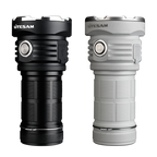 LITESAM PS50 Multifunctional Searching Flashlight,10000 Lumens powerful little monster