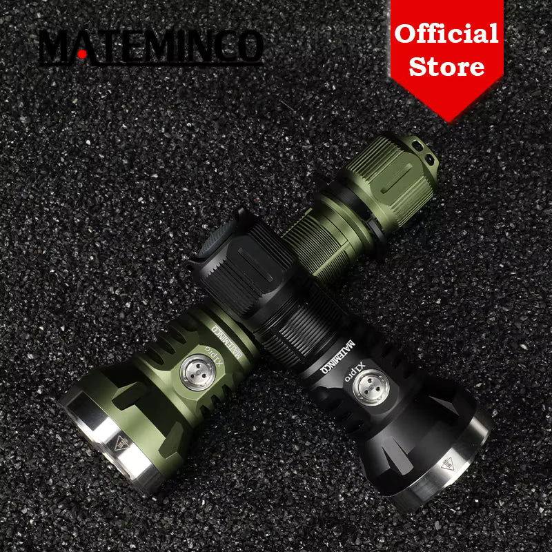MATEMINCO X1 PRO 1350m Long Range Distance Throwing 21700 Battery Tactical LED LEP Flashlight Torch for Searching, Hunting