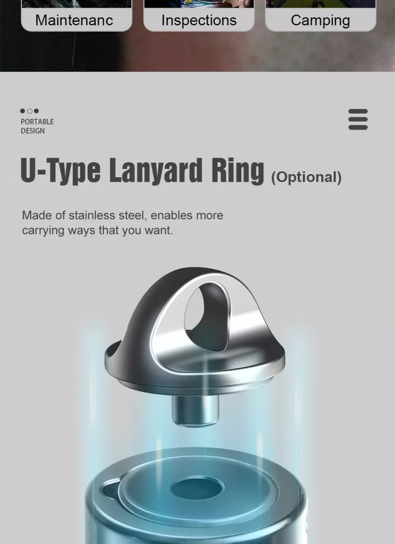 Lumintop Silver Fox 760 Lumens Magnetic EDC Flashlight