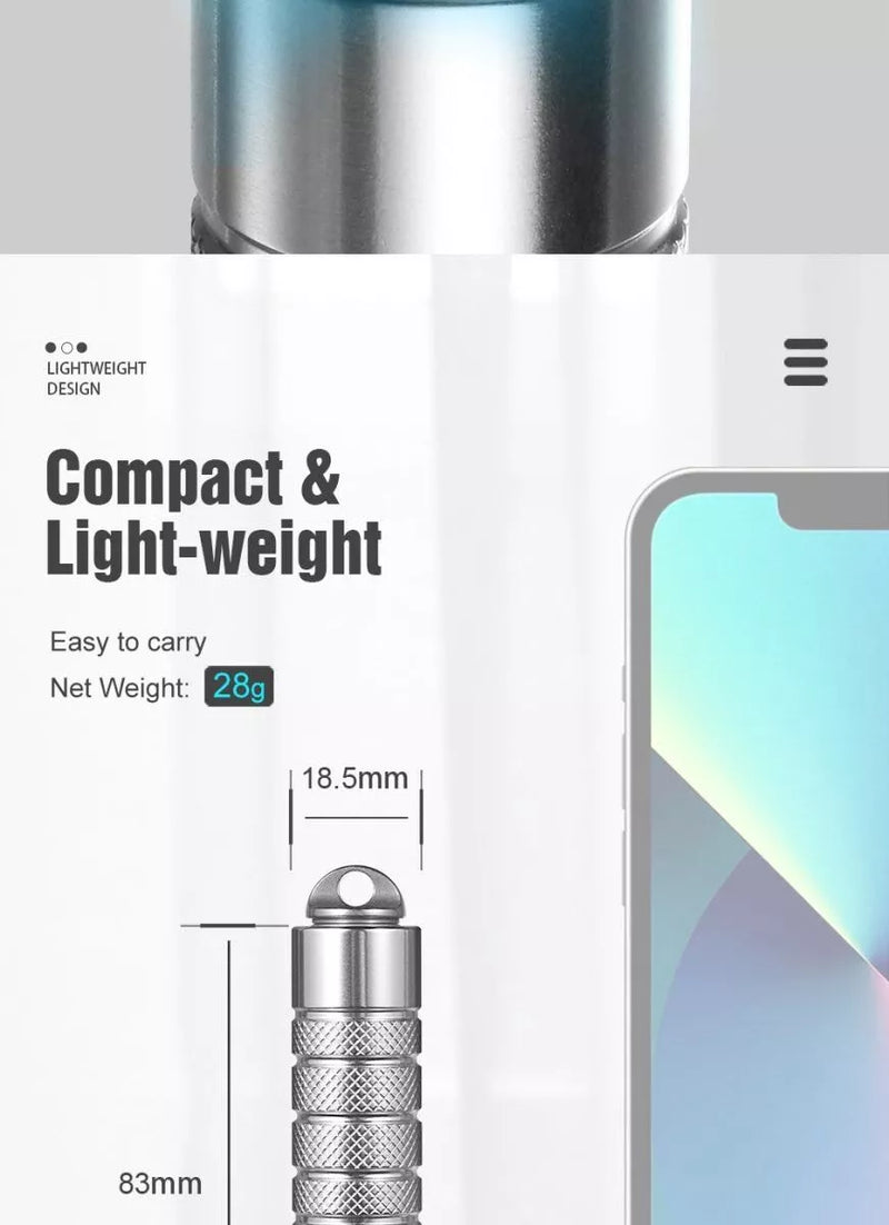 Lumintop Silver Fox 760 Lumens Magnetic EDC Flashlight