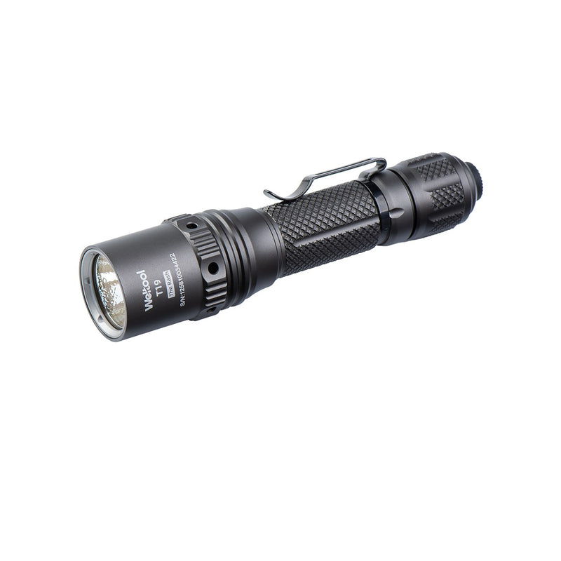 Weltool T19"The Rash" tactical flashlight,2050 lumens,90CRI, 5000K