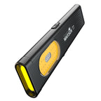 WARSUN T7 470 Lumen Portable Outdoor Rechargeable LED Flashlight Waterproof IP44 Magnetic Grip Multi-Function Work Light Black