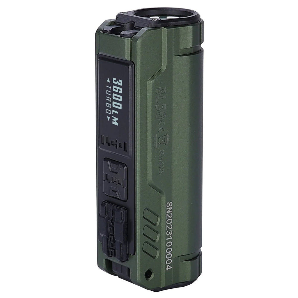 IMALENT BL50  Dual Light Sources EDC Flashlight, UV light, 3600 Lumens Powerful Bright LED torch