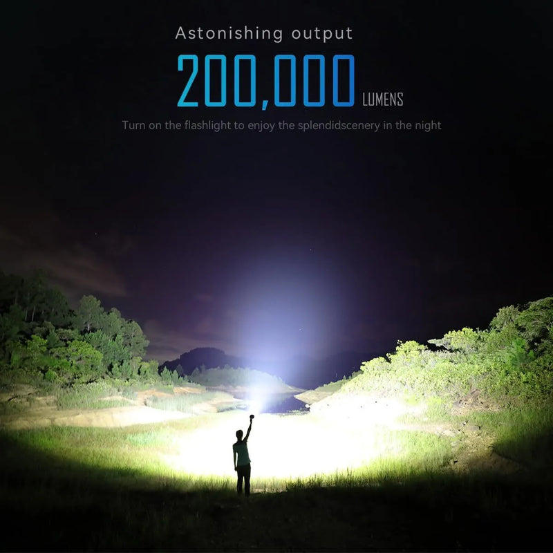 IMALENT MS32 200000 Lumens Worlds Brightest Flashlight Type C Rechargeable